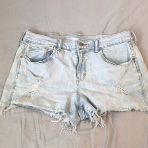 Old Navy light blue Jean shorts size 12